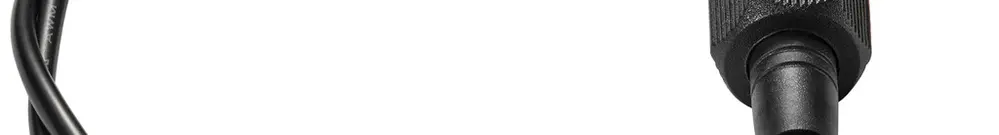 Cavo di allacciamento Sylvania 3 poli IP65 300mm nero 