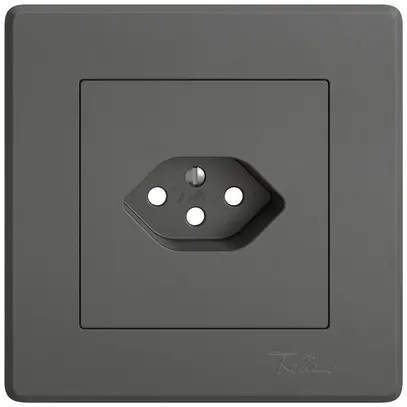 Kit di montaggio INC EDIZIO.liv SNAPFIX® per presa 1×T13 grs 