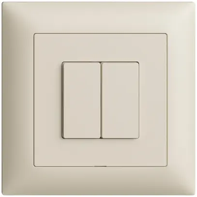 Interruttore INC 2K/2T Edue Wiser crema 