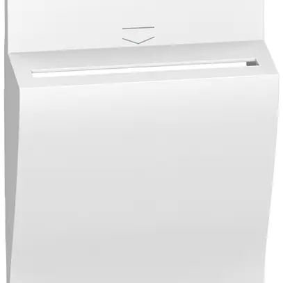 Copertura Living Now 3 moduli per interruttore Hotelcard bianco 