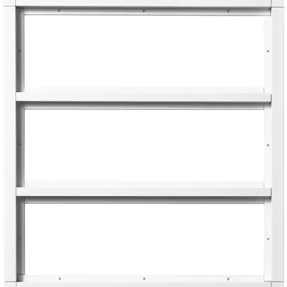 AP-Rahmen Siedle 9× 331×354×15mm silber 