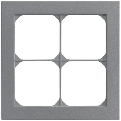 Cadre de recouvrement ENC kallysto.pro 2×2 fjord 154×154mm 