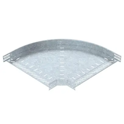 Coude BET RB 90° 60×500mm acier galvanisé à chaud 