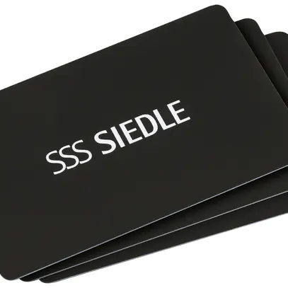 Carte à transpondeur Siedle 99 500 noir 85×54×1mm 3 pièces 
