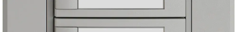 Poussoir KNX RGB ENC EDIZIO.liv SNAPFIX® capteur temp.s.LED étiqu.4× comm.1T grc 