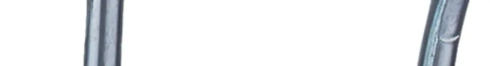 Guida cavi ROLINE laterale 40×40×42mm metallo acciaio inossidabile 