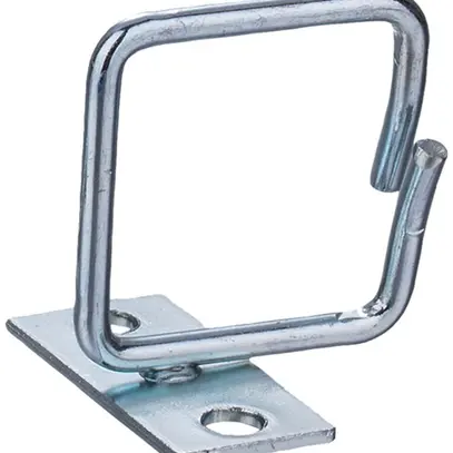 Kabelführung ROLINE seitlich 40×40×42mm Metall rostfreier Stahl 