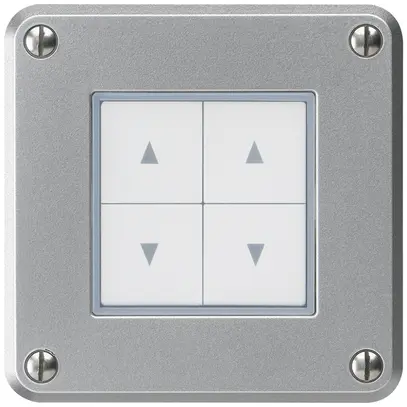 UP-Storenschalter robusto IP55 aluminium mit 4 Funktionstasten 