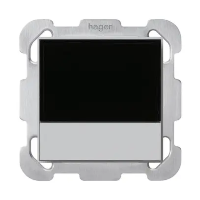 Thermostat d'ambiance ENC kallysto B KNX s/e-link avec touches gris clair 