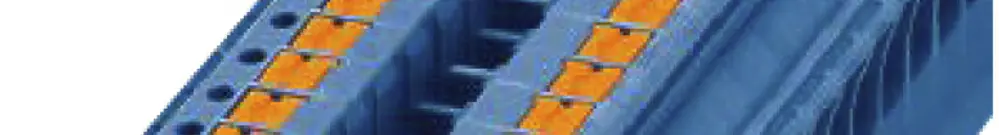 Durchgangsklemme PX PTV 4 BU 