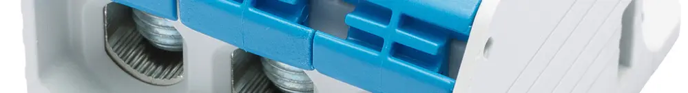 Bloc de distribution Bals RKA 50 1P 150A 3×entrée 3×sortie 4…50mm² bleu 