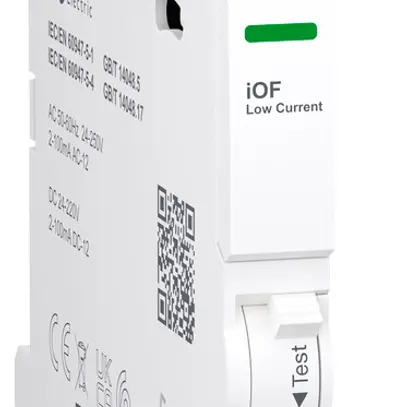 Contact auxiliaire SE Clario iC40/Acti9 iC60 iOF 0.002…6A raccord en bas 