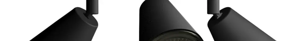 Spot Philips Cleft GU10 3×5W 235×196mm noir 