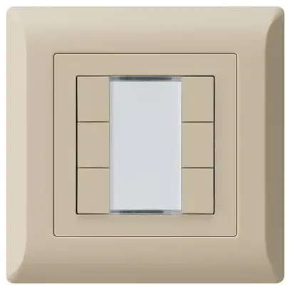 Tasto INC kallysto.line KNX 6×s/e-link beige 