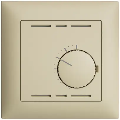 Kit frontale EDIZIOdue vanille 88×88mm per termostato ambiente 