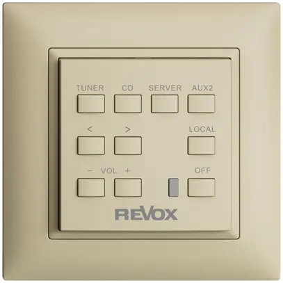 UP-Wandbedienung Revox EDIZIOdue vanille 
