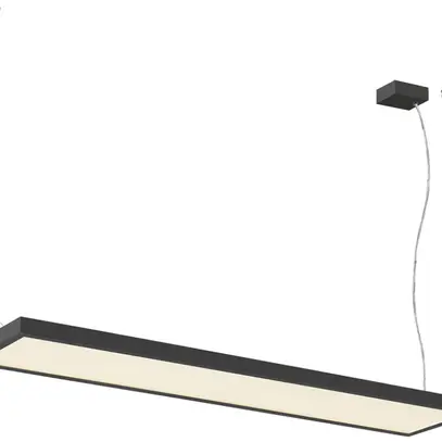 Lampada sospesa LED SLV WORKLIGHT PRO 120 50W 6100lm 4000K DALI nero 