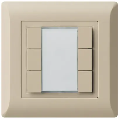 Poussoir universel ENC 6×kallysto.line sans LED beige 