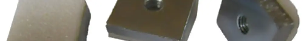 Écrou coulissant AB M5, avec coussinet 