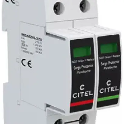 Parasurtension  Citel DAC50S-11-440, type 2, 2 pôles 