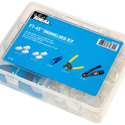 Set di serraggio IDEAL INDUSTRIES EMEA per spine RJ45 non schermate 