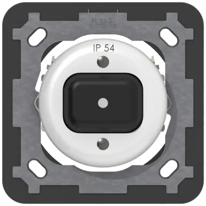 Contact à poussoir lum.ENC ABB NUPL fI/2L blanc 