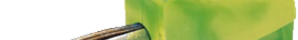 Bananenstecker 4mm WAGO grün/gelb 