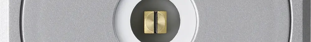 UP-Steckschlüsselschwenktaster robusto aluminium ohne Deckel 1P Kombi Vierkant 