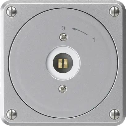 Contact pivotant à clé carrée ENC robusto aluminium sans clapet 1P combi 