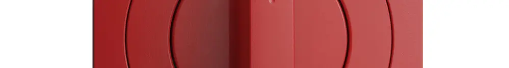Kit frontale EDIZIOdue 0<-1 60×60mm berry per interr.rot. 