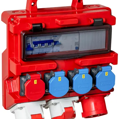 Distributeur de courant DEM DB33613 32A 2×LS 1×FI 3×T23 1×T25 1×16A 1×32A 