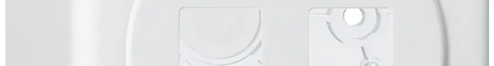 Kit de montage AP HMS basico pour 2 modules blanc 