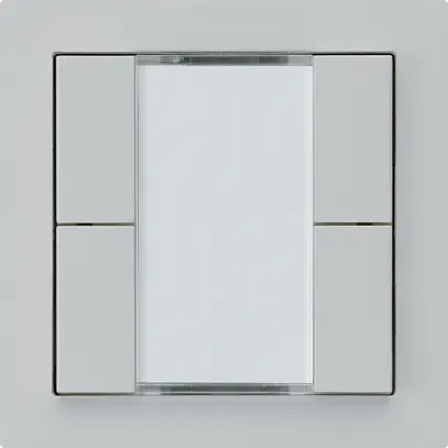 Poussoir ENC kallysto A KNX 4× s/e-link gris clair 
