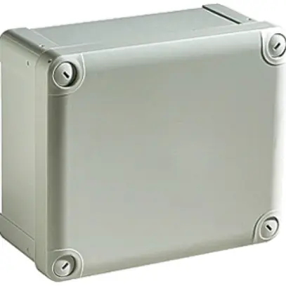 Boîtier AP Schneider Electric NSYTBS775 74×74×54mm IP66 IK07 gris 