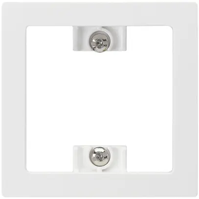 Placca frontale kallysto bianco 60×60mm per interruttore pulsante 