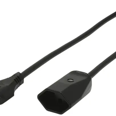 Verlängerung T23/T23 Td 3m 3×1.5mm² schwarz 