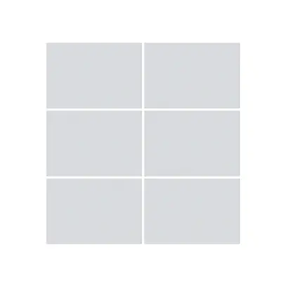 Kit frontale KAL 6×tasti 6×punti azionamento bianco 