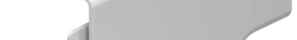 Raccord T+croix Bettermann pour canal d'installation WDK gris clair 25×25mm 