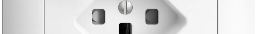 Presa INC EDIZIOdue T23 FI 30mA FMI, shutter bianco 