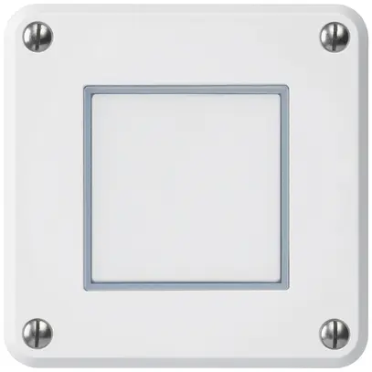 Contact à poussoir ENC robusto IP55 blanc pour combinaison 