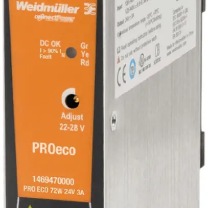 Alimentazione commutazione Weidmüller Connect Power PRO ECO 72W 24V 3A 