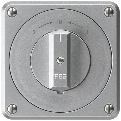 UP-Schwenktaster robusto IP55 aluminium Wechsler für Kombination 