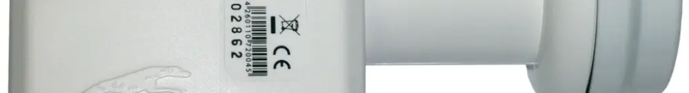 Sistema alimentazione uni.WISI LNB Quattro OC35B Ø40mm 