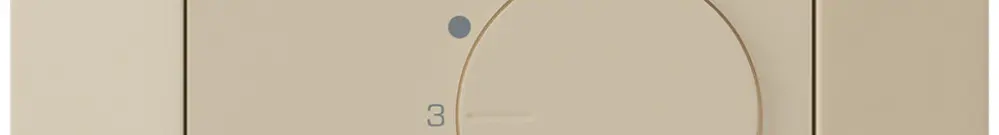 Termostato ambiente INC kallysto.trend beige senza interruttore 