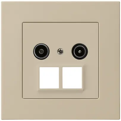 Prise d'antenne ENC R/TV HMS kallysto.pro 19dB beige 