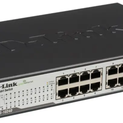 Switch D-Link DGS-1024D/E, 24 porte Gigabit 