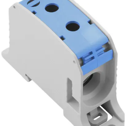 Blocco di distribuzione Weidmüller WPD 131 1×95/1×95mm² 155A 1000V TS35 blu 