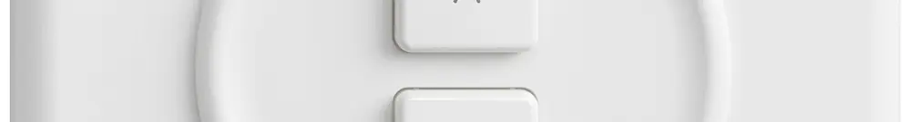 Interrupteur stores ENC STANDARDdue Wiser SNAPFIX® 2 touches WLAN bc 