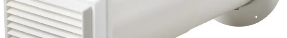 Passante per parete telescopico Stiebel Eltron AWT 120 ACP, Ø120×500mm, bianco 