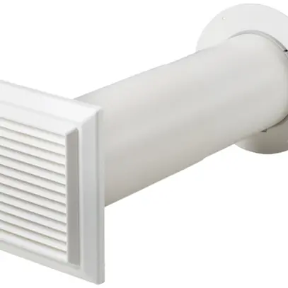 Passante per parete telescopico Stiebel Eltron AWT 120 ACP, Ø120×500mm, bianco 